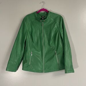 Women’s Alfani Polyester Jacket Green XL St Pattys Day Green Bay Packers Summer